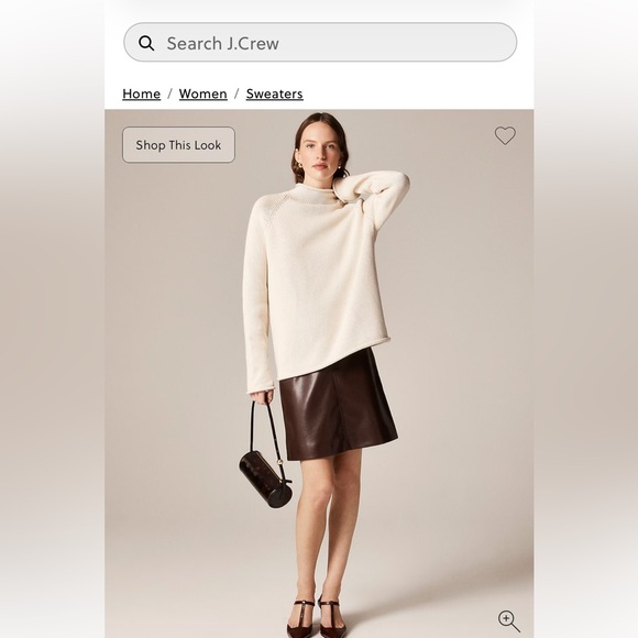 J. Crew 1988 Rollneck™ sweater SZ SM, NWOT - Picture 2 of 5